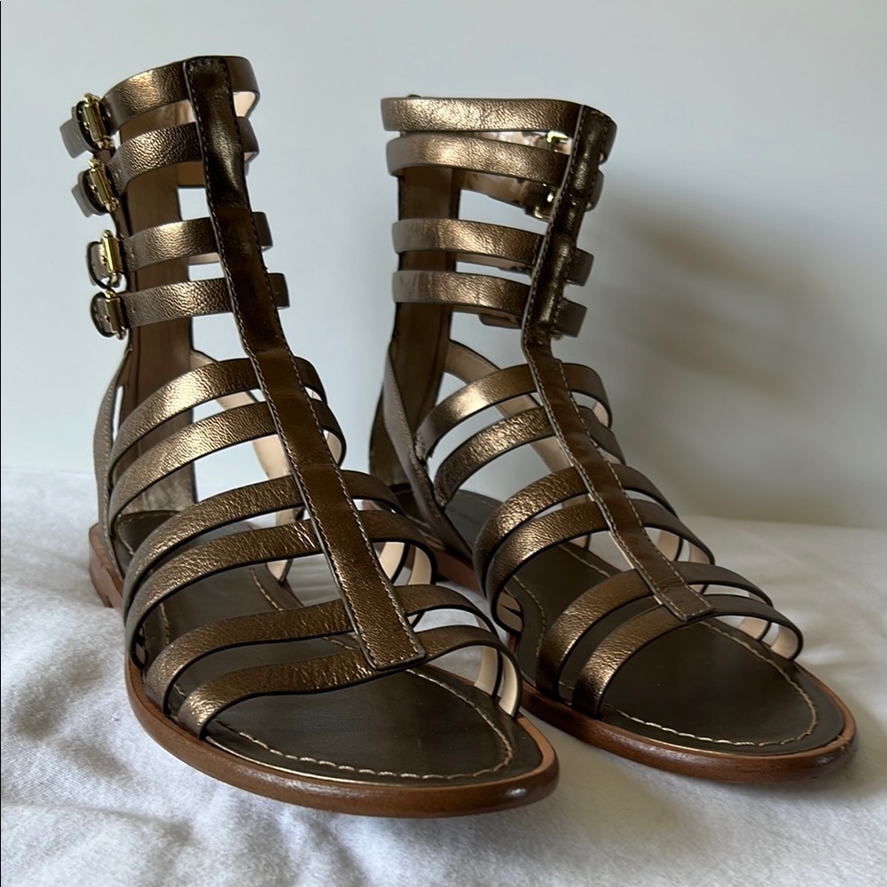 Banana Republic Gold Gladiator Sandals